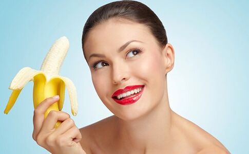 Mască din banane pentru întinerire